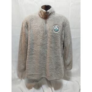 Boxercraft Medium Gray 1/4 Zip Fleece Pullover "Table Rock Lake" #M159